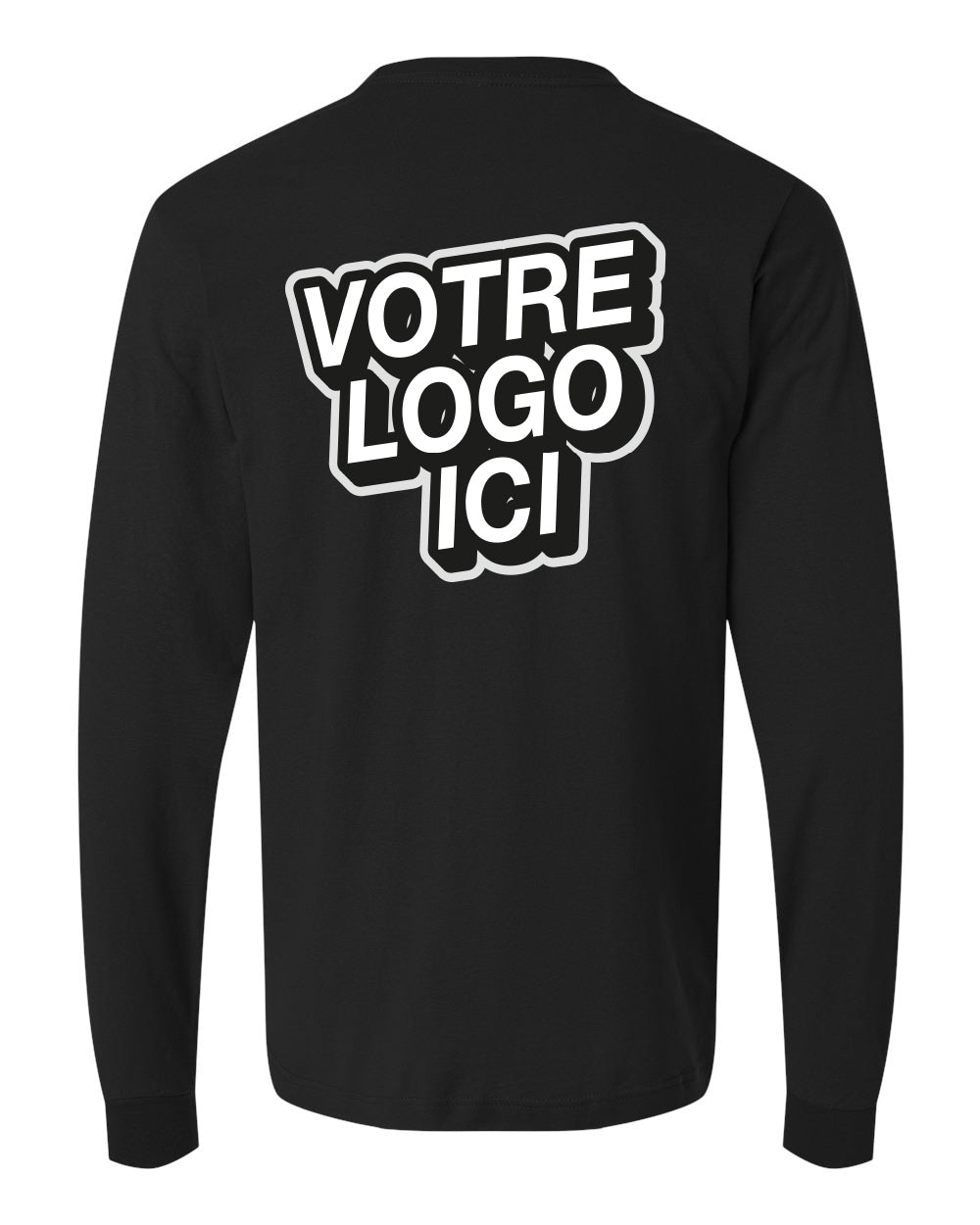 Tee-shirt Long Unisexe Premium – 100% Coton US | Personnalisable